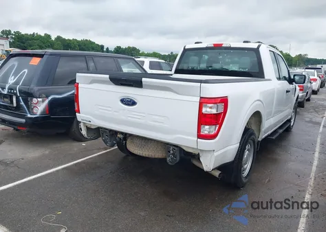 2021 Ford F-150 Xl z USA, uszkodzony, nr VIN 1FTEX1CB1MKF08718
